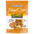 12-PACK OF SNACK PRETZEL PARTY SIZE CHEDDAR CHEESE