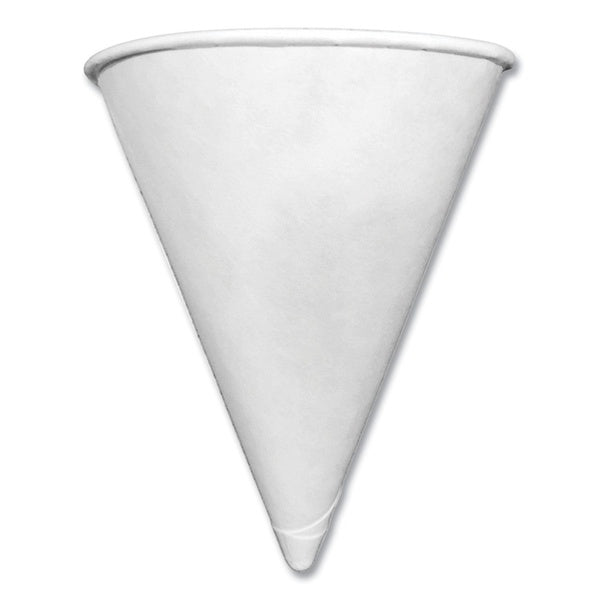 200-PACK OF Cup Paper Coffee Pro CPSLCONESTD 3.2 oz Disposable Paper Cone Cups - White (Pack of 200) for Water Coolers