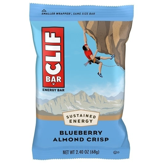 30-PACK OF Bar Blueberry Almond Crisp Energy Bar Clif, 6 - 5 - 2.4 Oz