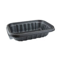 300-PACK OF Pactiv Corp. EarthChoice Entree2Go 24 oz Takeout Container - Sustainable Plastic Food Containers, Black - 300 Count