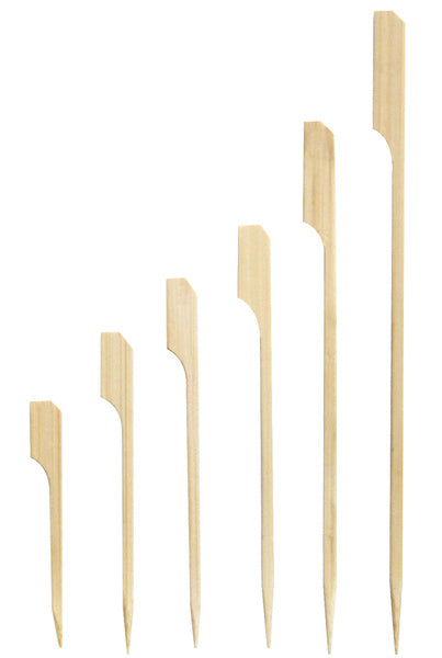 20-PACK OF PICK PADDLE BAMBOO 5.9IN