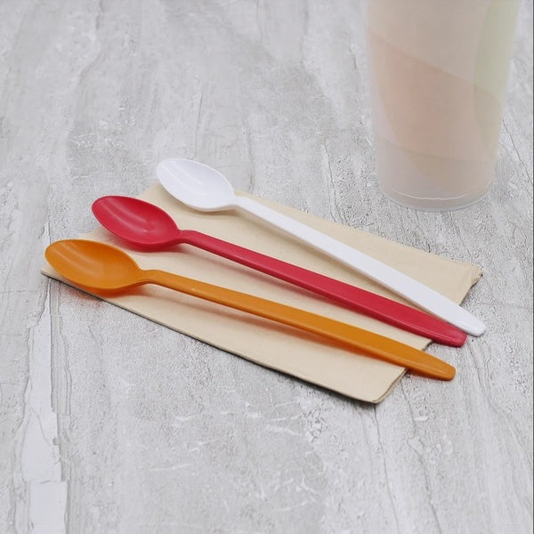 1000-PACK OF Spoon Soda Karat 1,000 ct PP Plastic Heavy Weight Soda Spoons, Red