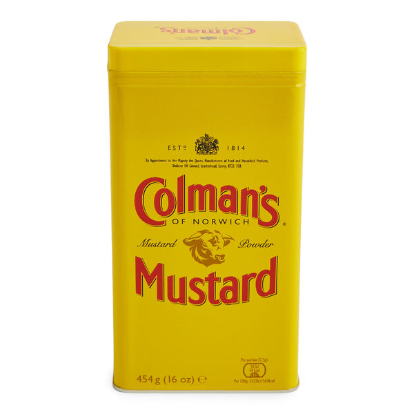 12-PACK OF MUSTARD DRY PWDR TIN