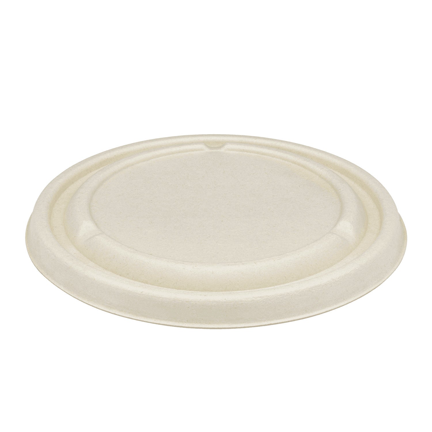 500-PACK OF Lid Togo Karat Earth Bagasse Flat Lid for 16-24 oz Bagasse Take Out Bowl, Round - 500 pcs