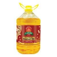 4-PACK OF Oil Peanut Laxmi Cold Pressed Peanut Oil 4x5ltr Btl