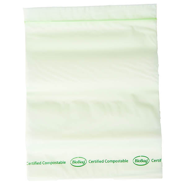 180-PACK OF Bag Storage BioBag Compostable Resealable Gallon Storage Bags | 12 box case | 180 bags