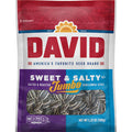 12-PACK OF Sunflower Seeds Sweet & Salty David Sunflower Seeds, 12 - 5.25 Oz