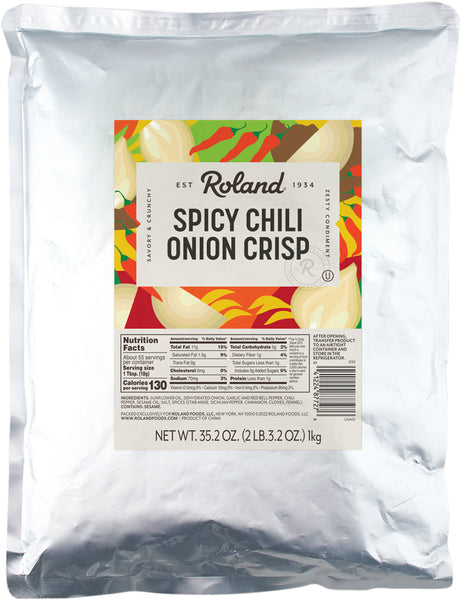 6-PACK OF ONION CRISP SPICY CHILI