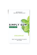 12-PACK OF Gum Chewing Spearmint Sugar Free Gum 55 CT, Simply Gum
