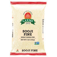 10-PACK OF Flour Farina Laxmi Sooji Fine 10x4lb Bag