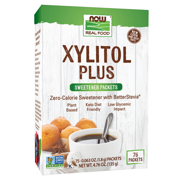 4-PACK OF SUGAR SUB XYLITOL PLUS PACKETS