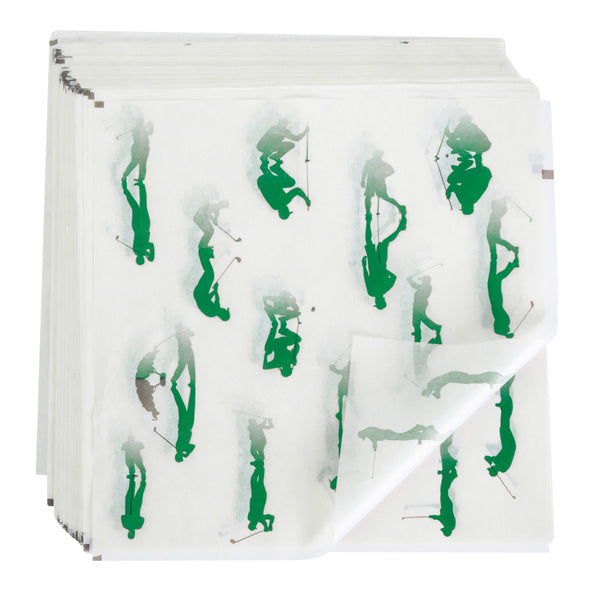 1-PACK OF LINER BASKET GOLF DESIGN 12X12