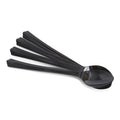 5-PACK OF SPOON PLAS TST BLK PETIT 4.2IN