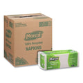 2400-PACK OF Eco-Friendly Marcal 6506 100% Recycled Luncheon Napkins - White, 2400 Count, Perfect for Any Event