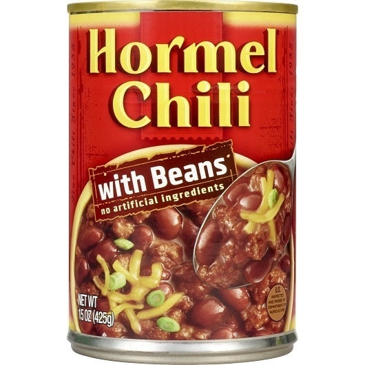 12-PACK OF Chili With Beans Hormel, 12 - 15 Oz