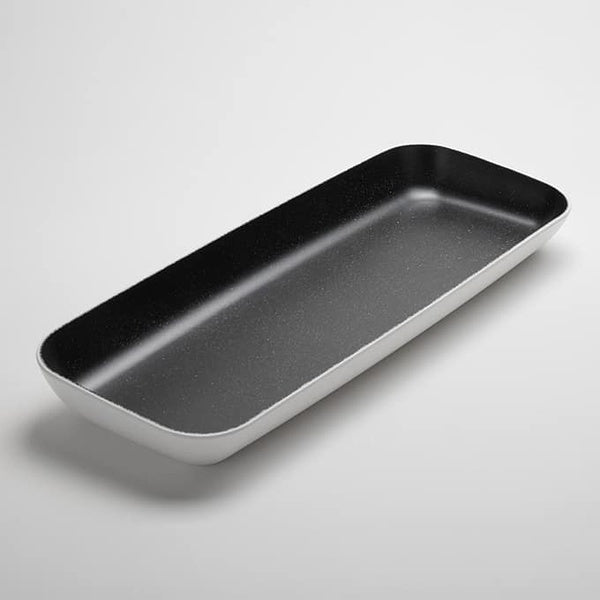 1 EA-PACK OF PLATTER MELAMN RCTNGL BW 24
