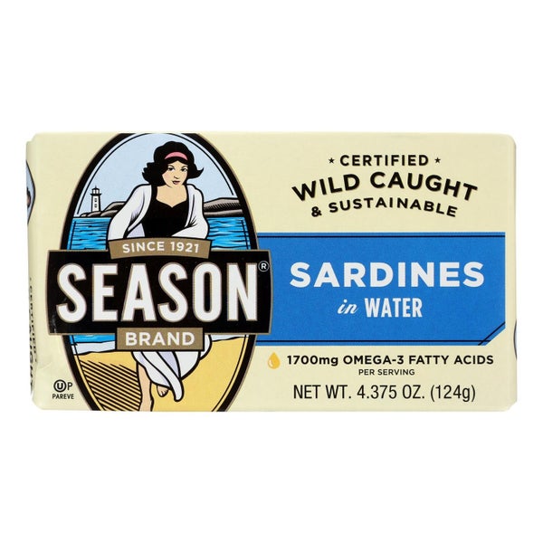 12-PACK OF SARDINE WHOLE IN WATER