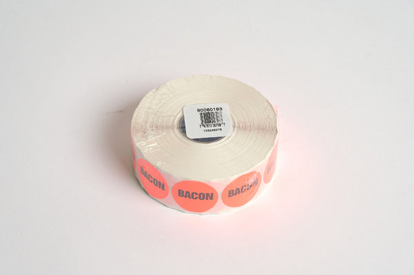 ROLL-PACK OF LABEL ROLL "BACON" 1 INCH