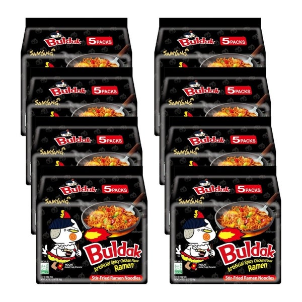 8-PACK OF Noodle Ramen Spicy Chicken Flavor Samyang 24.5 oz