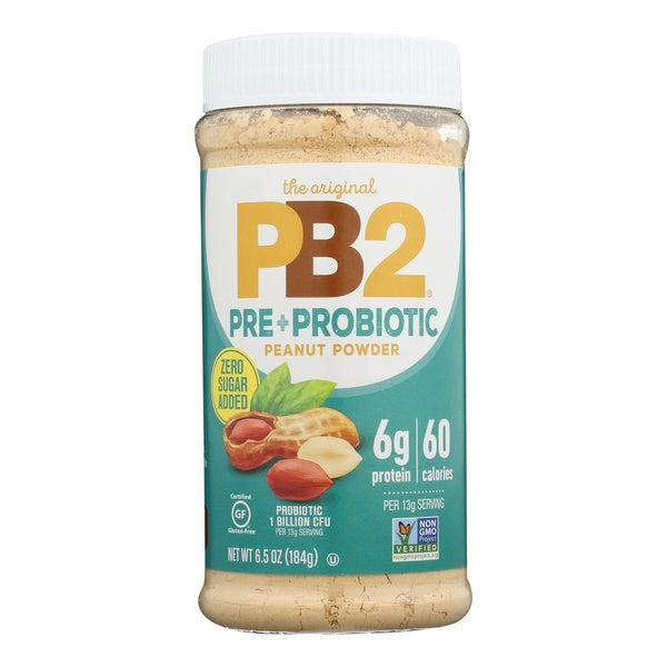 6-PACK OF Peanut Butter Probiotic Powder Pb2 6.5 oz