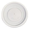 1000-PACK OF Lid Flat SOLO VL34R-0007 Vented Hot Cup Lids for 4 oz Cups - White (100 Count, 10 Packs per Carton)