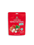 6-PACK OF NOKKI FARM Freeze-dried Rambutan Crisps - Exotic Tropical Superfood Snacks 1.76oz