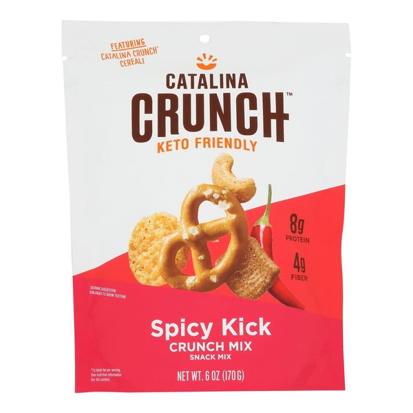 6-PACK OF SNACK MIX SPICY KICK, CRUNCH MIX