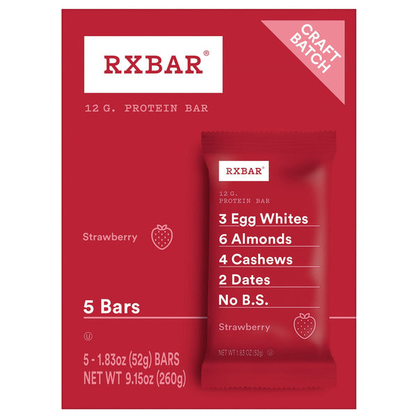 6-PACK OF BAR NUTRITIONAL STRAWBERRY, GLUTEN-FREE CASE OF 6