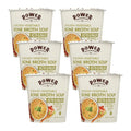 6-PACK OF Soup Chicken Bone Broth Vegetable Power Provision 1.2 oz