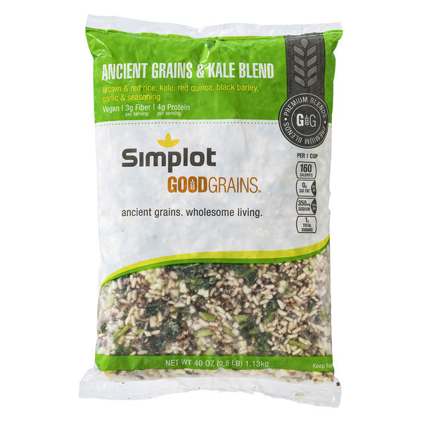 2.5 LB-PACK OF VEG BLEND GRAIN & KALE ANCIENT