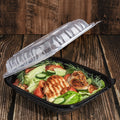 150-PACK OF Container Takeout Karat 150 ct 10.25" x 9" Premium PP Hinged Container