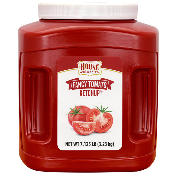 6-PACK OF KETCHUP JUG RED PLAS W/PUMP