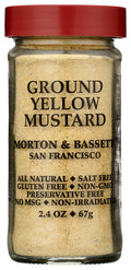 3-PACK OF Mustard Yellow Morton & Basset 2.3 oz