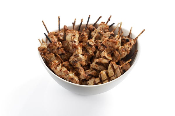 40 EA-PACK OF CHICKEN THIGH SKWR GRILL HALAL