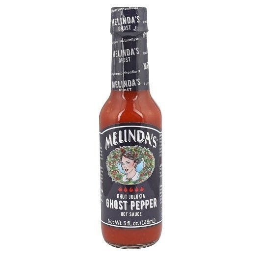 12-PACK OF Ghost Pepper Hot Sauce Melinda'S Foods, Llc, 12 - 5 Fo