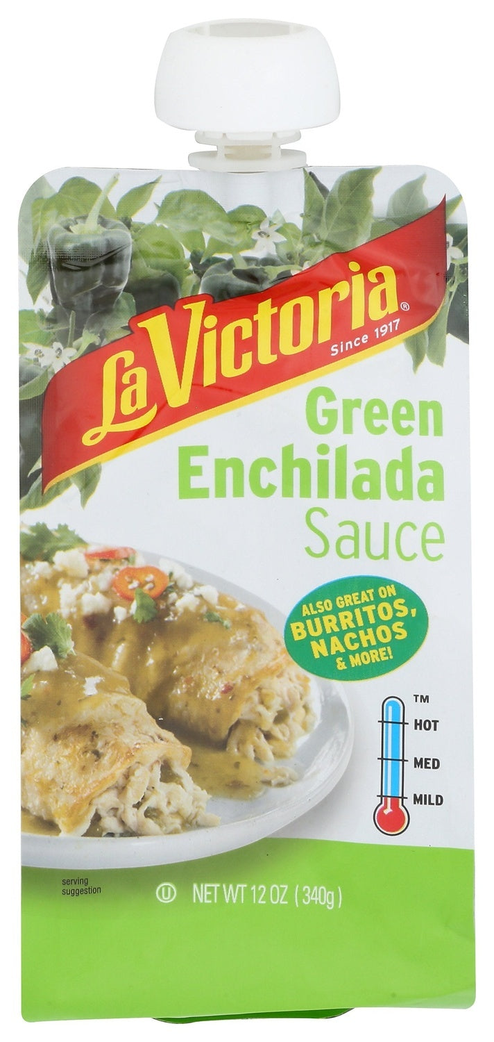 6-PACK OF SAUCE ENCHILADA GREEN POUCH