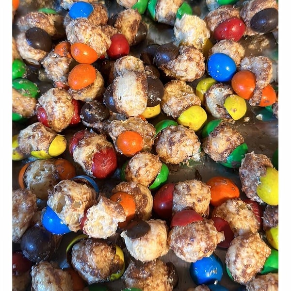6-PACK OF Candy Freeze Dried Chocolate Caramel Balls, Lumberjack's Arctic Treats