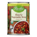 12-PACK OF Soup Hearty Vegetable Organic Pacific Foods 16.3 oz