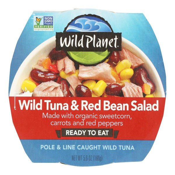 9-PACK OF DISH SALAD WILD TUNA, BEAN & CORN