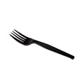 1000-PACK OF Fork Plastic Karat [1,000 ct] PS Plastic Extra Heavy Weight Fork, Black