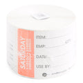 3X4-PACK OF LABEL ROLL RMVBL PREP SAT TRI