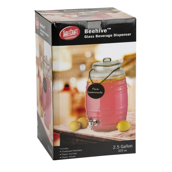 1 EACH-PACK OF DISPENSER BEVERAGE GLS 2.5 GL