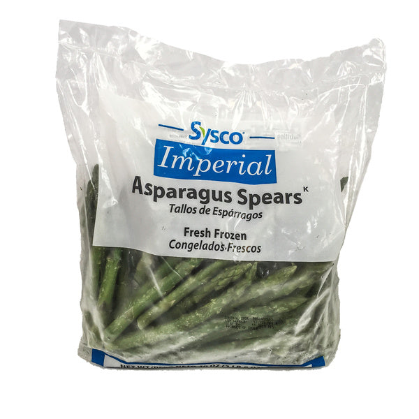 2.5 LB-PACK OF ASPARAGUS SPEAR MED IQF P
