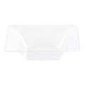 24-PACK OF Dessert Bowl 5 oz Square Plastic