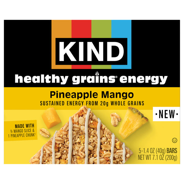 8-PACK OF BAR NUTRITIONAL PINEAPPLE MANGO CASE OF 8
