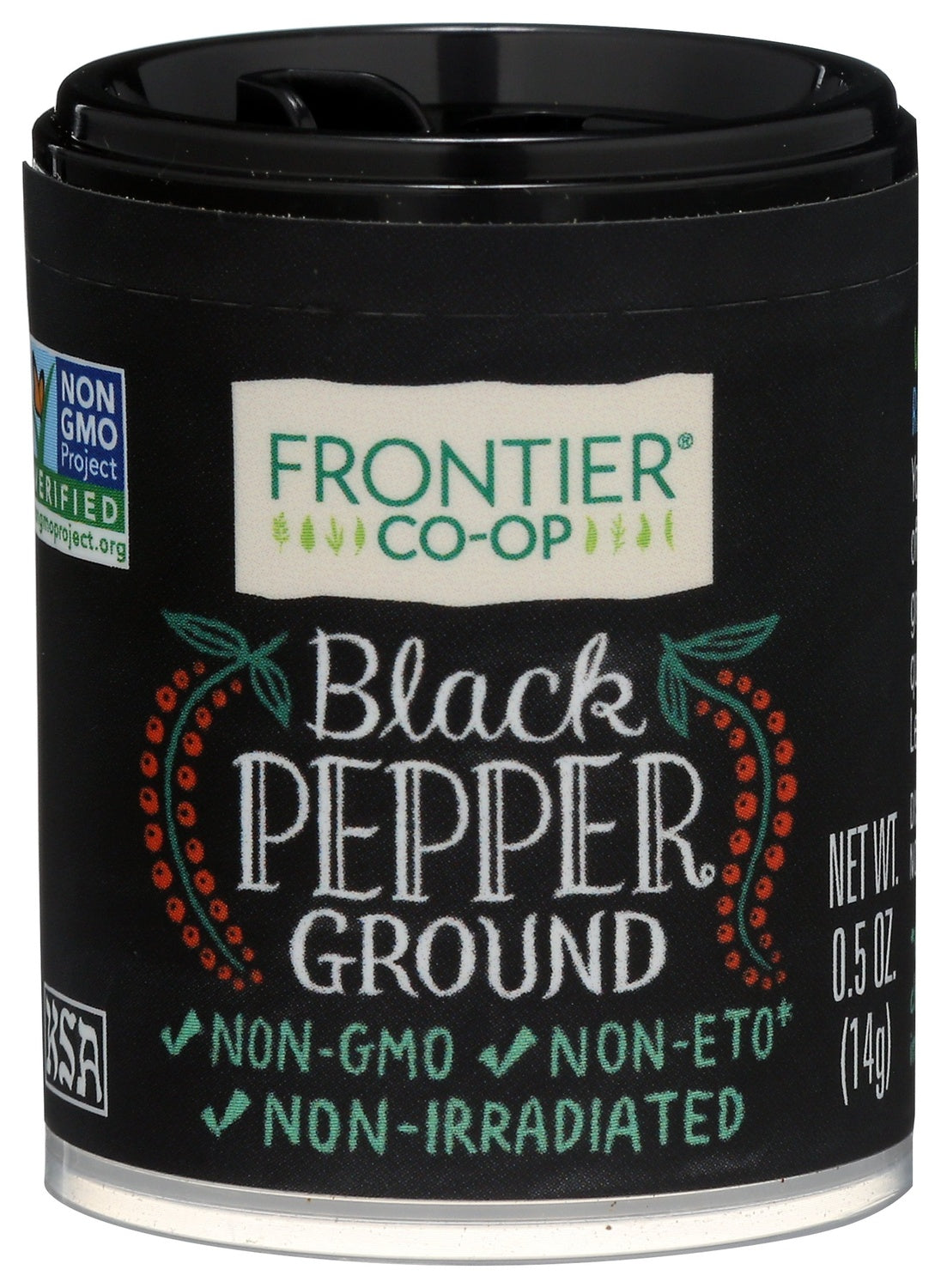 6-PACK OF PEPPER BLACK GROUND