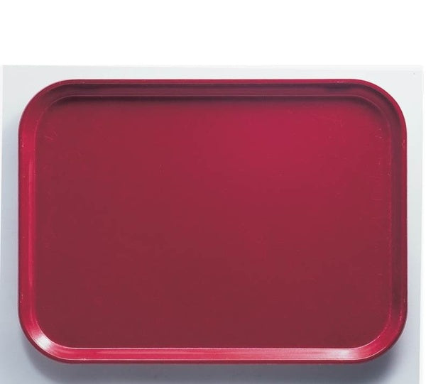 12 CT-PACK OF TRAY FIBERGLASS CHERRY RED 6