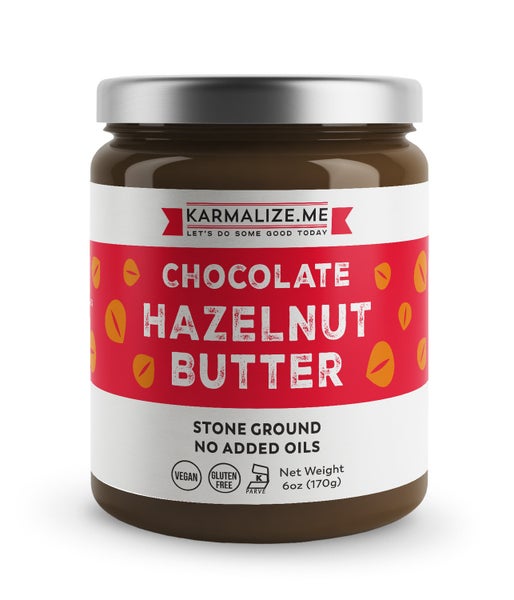 6-PACK OF Hazelnut Butter, Karmalize