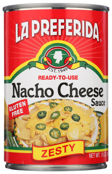 12-PACK OF Sauce Cheese La Preferida 15 oz