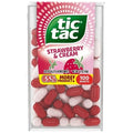 288-PACK OF Strawberry & Cream Singles Tic Tac, 24 - 12 - 1.7 Oz